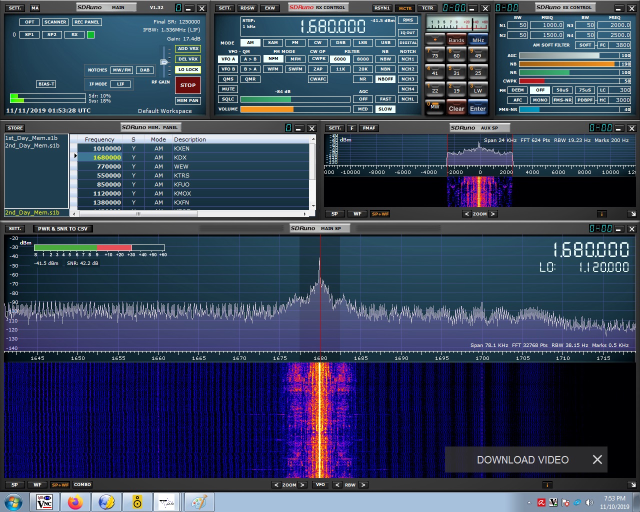 Playing with SDR Play